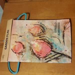 Garden Flag, Primitives by Kathy, Spread Kindness  12 x 18.